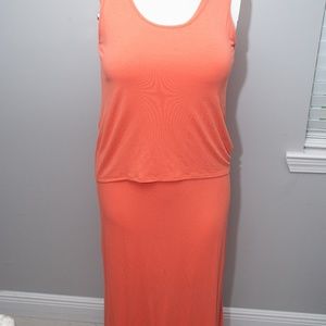 Serena Williams Maxi Dress M Double-Layer Dress
